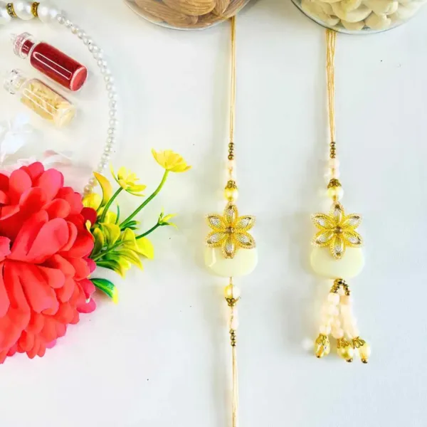 Flower Handcraft Rakhi