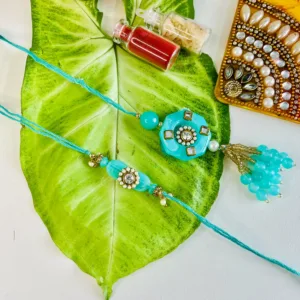 Stylish Handmade Bhaiya Bhabhi Rakhi