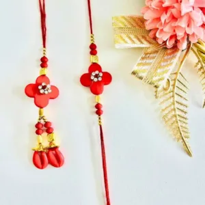 Simple Handmade Rakhi Set