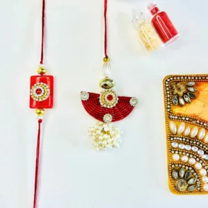 Crafted Bhaiya Bhabhi Rakhi