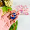 Zardozi Acrylic Plate Rakhi