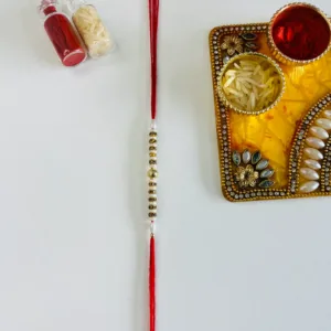 Pearl Beaded Rakhi