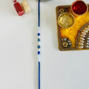 Evil Eye Rakhi With Beads