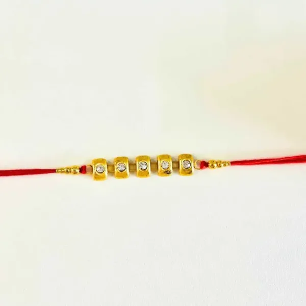 Golden Chain Rakhi